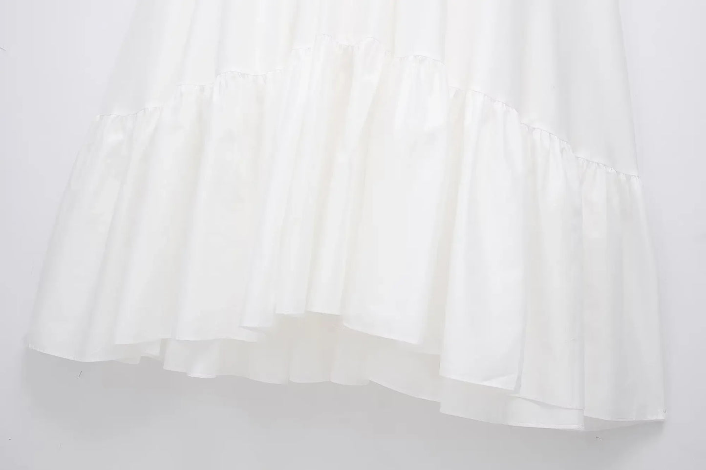Tiered Spaghetti-Strap Maxi Dress | Women's A-Line High-Waist Party Dress