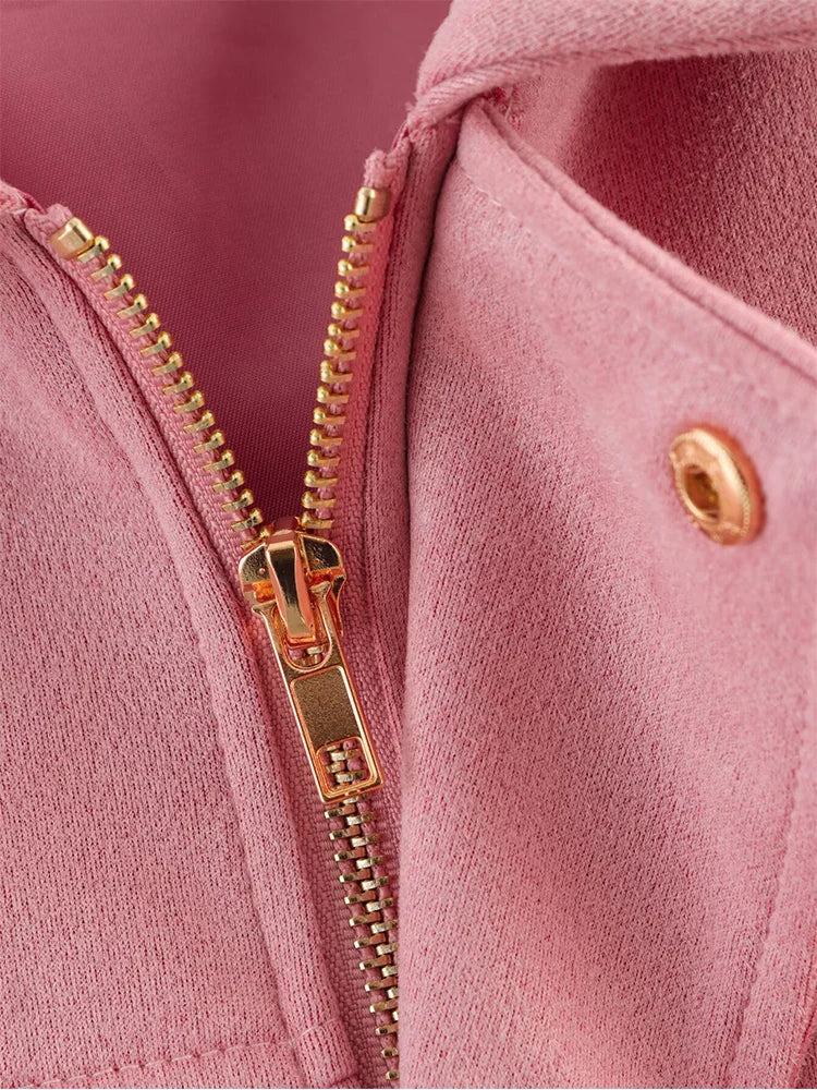 Suede Oversized Bomber Jacket | Women's Zip-Front Casual Outerwear