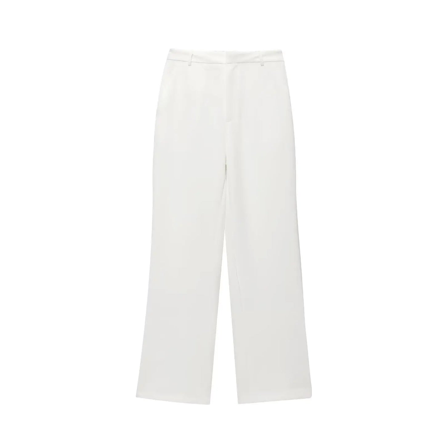 Zip-Front Blazer & Wide-Leg Trousers Set | Women's Summer Two-Piece Co-ord