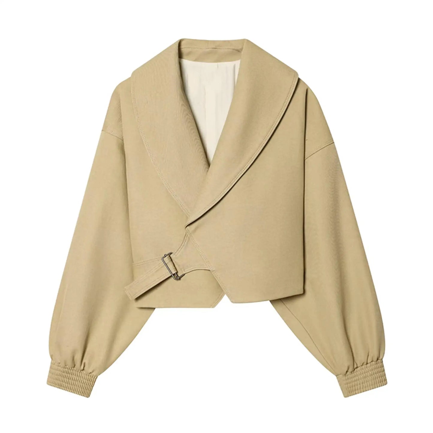 The Sélon Belted Wrap Jacket